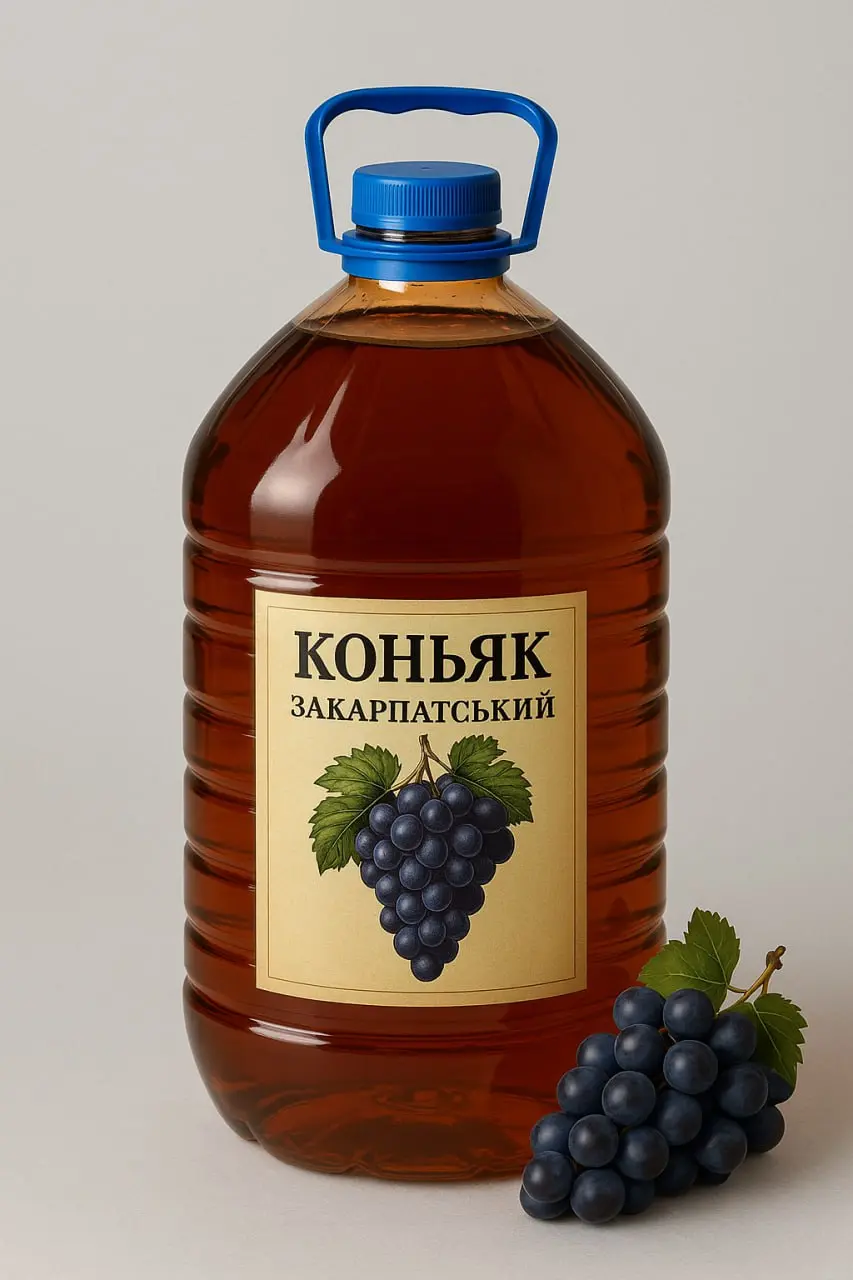 Коньяк «Закарпатський» на розлив